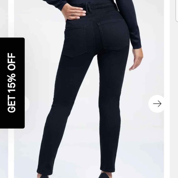Good American (Always Fits skinny jeans) - Picture 3 of 5